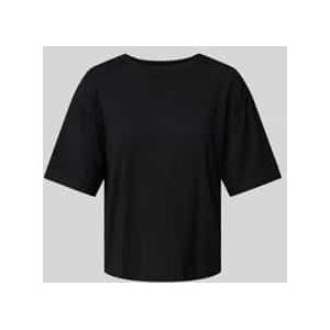 Regular fit T-shirt van katoenmix