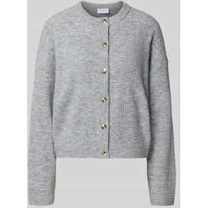 Regular fit jack in gebreide look met ronde hals