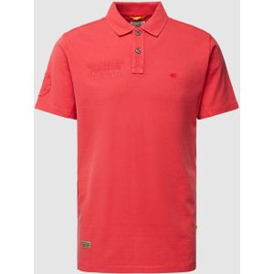 Poloshirt met logostitching