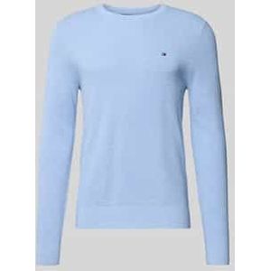 Regular fit gebreide pullover van zuiver katoen