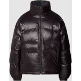 Gewatteerd jack met logostitching, model 'RETRO PUFFER'