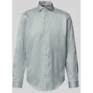 Regular fit zakelijk overhemd met knoopsluiting