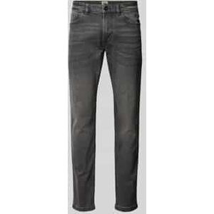 Regular fit jeans in effen design