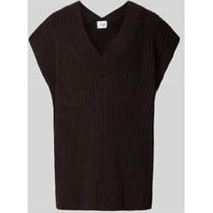 Loose fit spencer met wol, model 'NOLA'