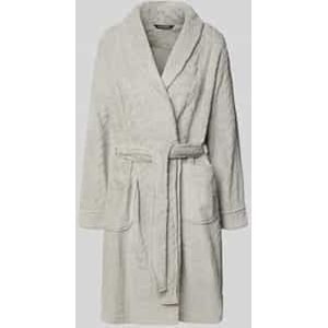 Badjas met structuurmotief