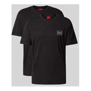 HUGO - Dugopak - T-shirt - Regular Fit - Set van 2 Stuks