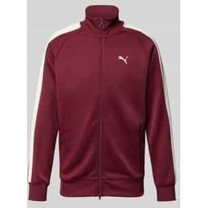 Sweatjack met opstaande kraag