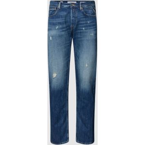 Regular fit jeans in used-look, model 'GROVER'