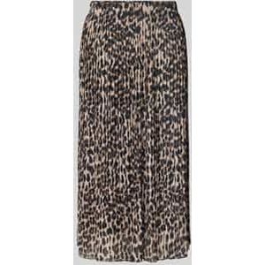 Midirok met plissévouwen