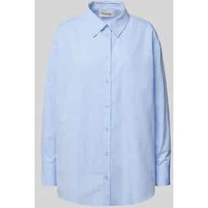 Regular fit overhemdblouse met doorknoopsluiting