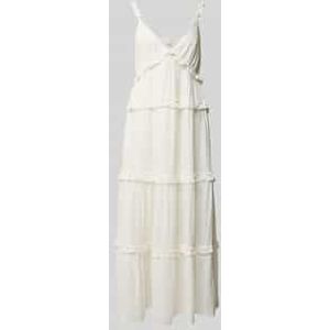 Midi-jurk in laagjeslook, model 'ANINA'