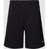 Sweatshorts met labelapplicatie