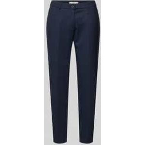 Stoffen broek met verkorte pasvorm, model 'MARON'