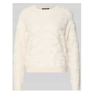 Gebreide pullover met ronde hals