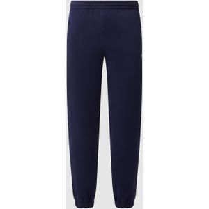 Sweatpants met labeldetail