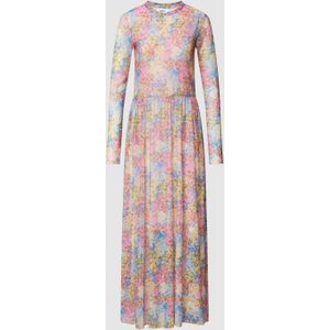 Midi-jurk met all-over bloemenmotief, model 'marisan'