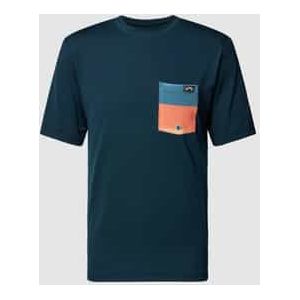 Loose fit T-shirt met borstzak, model 'TEAM POCKET'