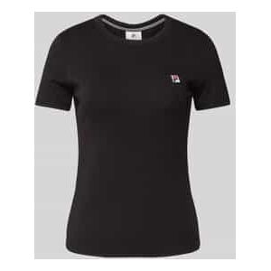 T-shirt met labelstitching, model 'BIELLA'