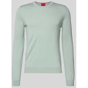 Regular fit gebreide pullover van merinowol, model 'SAN CEDRIC'