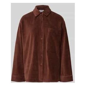 Overhemdblouse met knoopsluiting