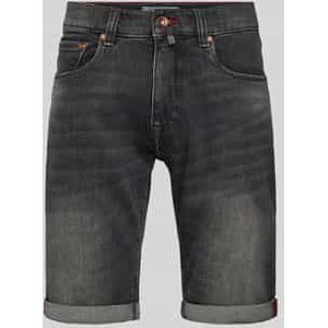 Korte jeans in 5-pocketmodel, model 'Lyon'