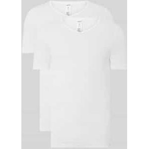 Skiny - Herenonderhemd - Wit - Verpakking van 2 stuks