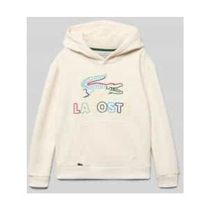 Regular fit hoodie van katoenmix