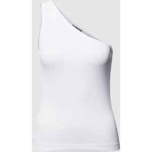 Tanktop met one shoulder-band, model 'GALILA'