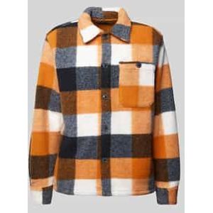 Overhemdjack met haaikraag