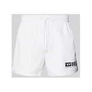 Zwembroek met labelprint, model 'KEN'