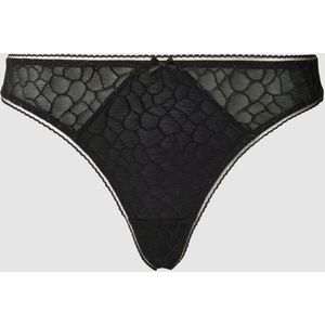 String met mesh motief, model 'Perfect Basics'