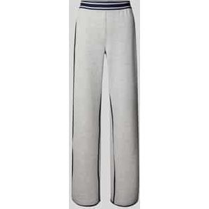 Wide fit sweatpants met elastische band