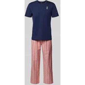 Polo Ralph Lauren - Katoenen Pyjama - Marineblauw - Korte Mouwen