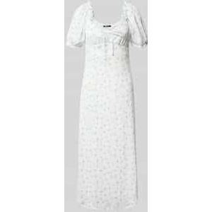 Midi-jurk in kreuklook, model 'Ilma'