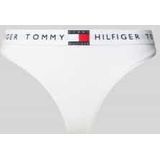 Tommy Hilfiger - CLASSIC THONG - String - Wit - 90% Katoen, 10% Elastaan
