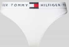 Tommy Hilfiger - CLASSIC THONG - String - Wit - 90% Katoen, 10% Elastaan