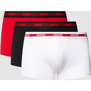 Nauwsluitende boxershort met logoband