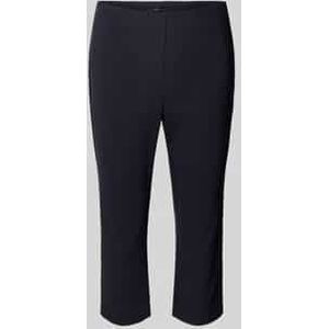 Capri Broek - Marine - Viscose/Polyamide/Elastaan - 3/4-lengte