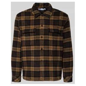 Overhemdjack met knoopsluiting