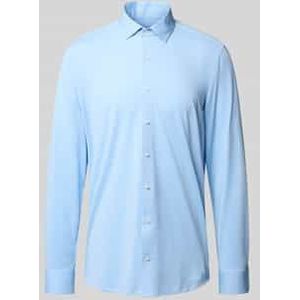 OLYMP - Level Five 24/Seven - Overhemd - Bleu - Body Fit - Modern Kent