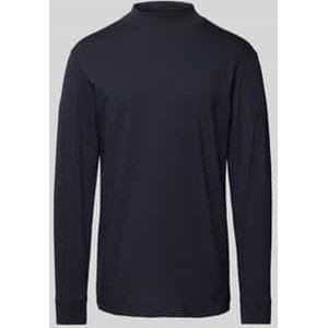 Shirt met lange mouwen en ribboorden