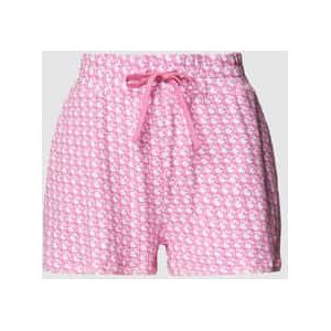 Shorts met all-over motief