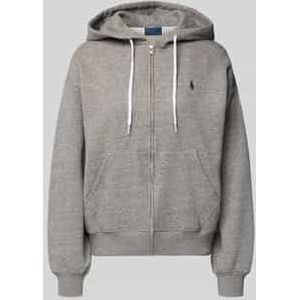 Sweatjack met labelstitching