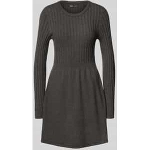 Only - FIA - Gebreide Jurk - Viscosemix - Effen/Gestructureerd - Mini