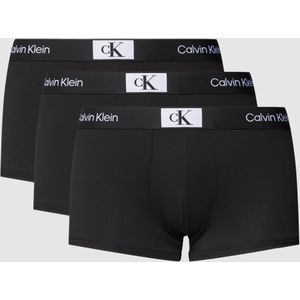 Boxershort met elastische band met logo in een set van 3 stuks