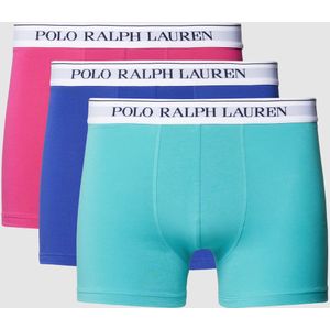 Boxershort met elastische band met logo in een set van 3 stuks