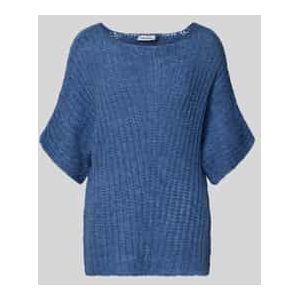 Gebreide pullover met 1/2-mouwen