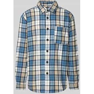 Regular fit vrijetijdsoverhemd met kentkraag