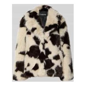 Jack van imitatiebont, model 'Bemio Cow Jacket'
