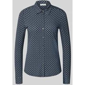 Marc O'Polo - Overhemdblouse - Viscosemix - Regular Fit - All-over Motief